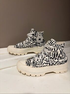 Converse Women's Chuck Taylor All Star Lugged High Top ‘Jungle Art’ 7